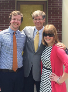 Pat with Emily and Ryan